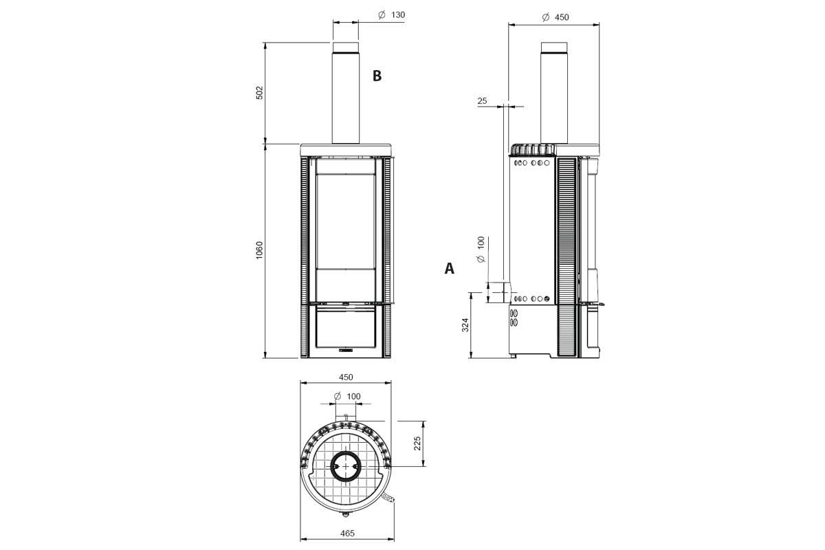 Kaminofen Marlena von La Nordica